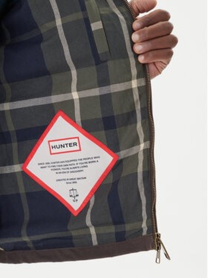 Hunter Kurtka przejściowa Duggan HARM0072251 Brązowy Relaxed Fit