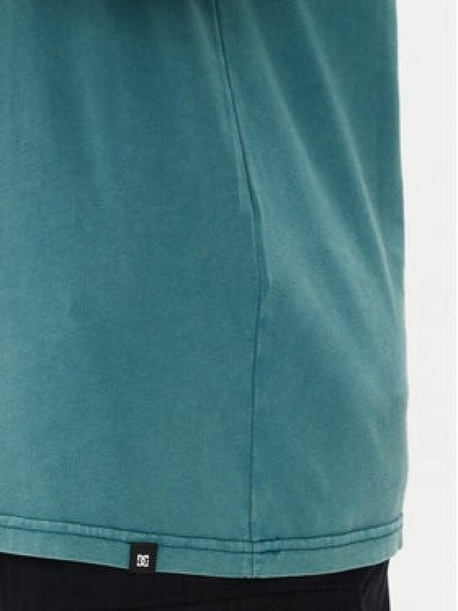 DC Shoes T-Shirt ADYZT05458 Zielony Regular Fit