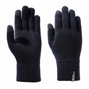 Rękawiczki dzianinowe do ekranów dotykowych Jack Wolfskin RIB GLOVE