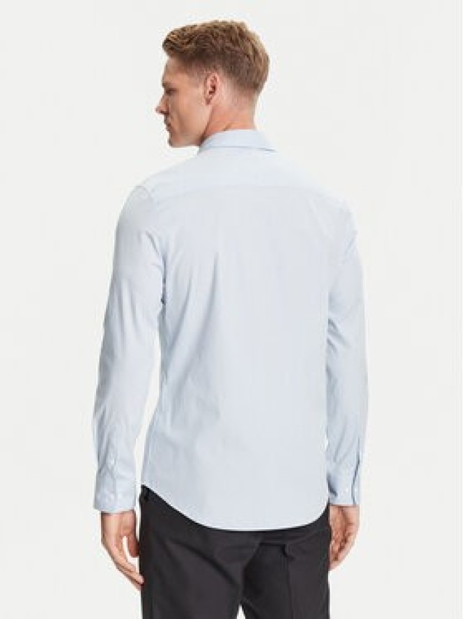 Calvin Klein Koszula LV04LB145G Błękitny Slim Fit