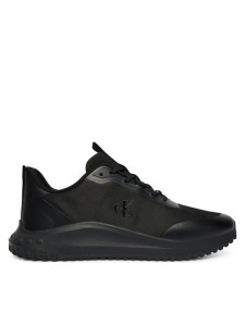 Calvin Klein Sneakersy Eva Runner Lace Up Mat Mix YM0YM01442 Czarny