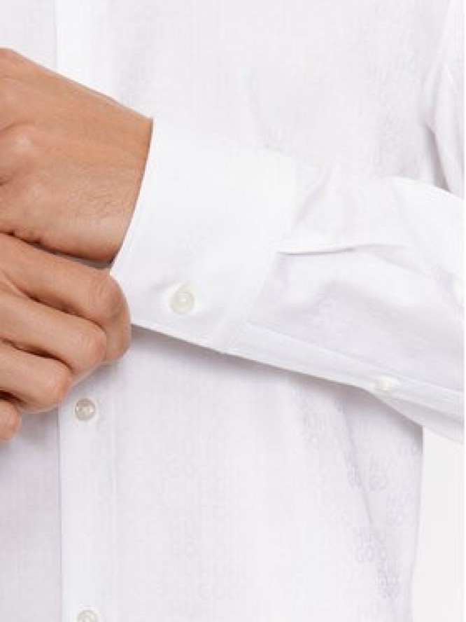 Hugo Koszula Kenno 50500965 Biały Slim Fit