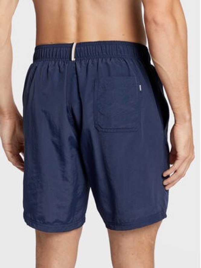Boss Szorty kąpielowe Whale 50469329 Granatowy Regular Fit