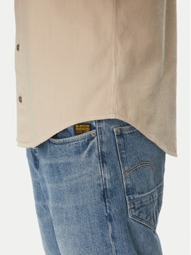 G-Star Raw Koszula Marine D19751-D454 Beżowy Slim Fit