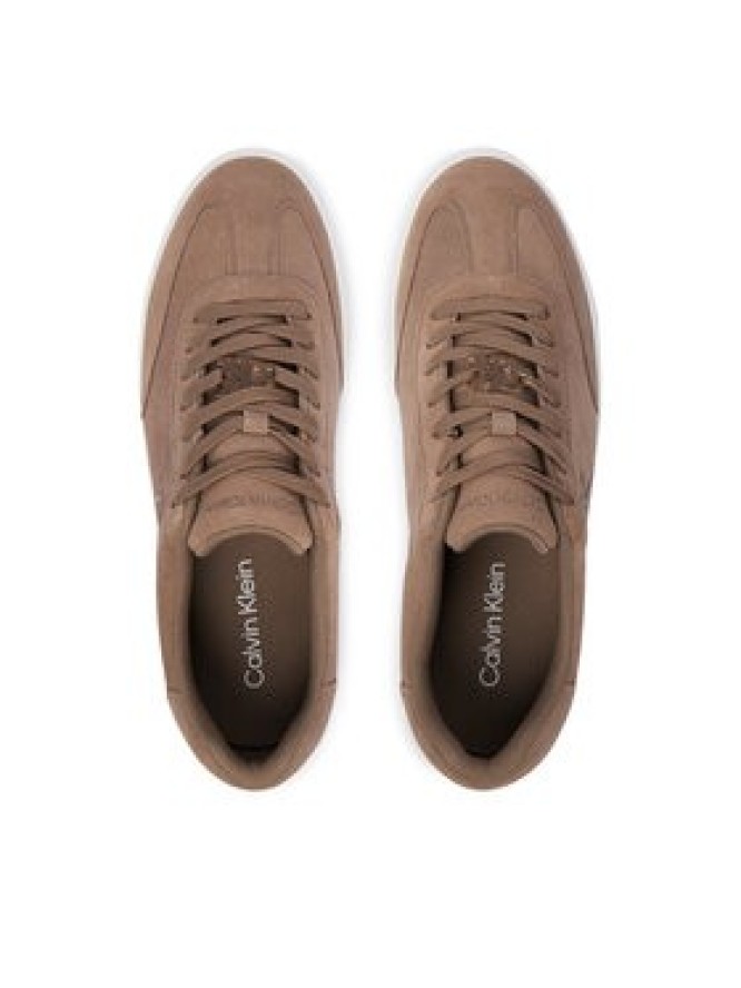Calvin Klein Sneakersy Low Prof Cupsole Wt Su HM0HM02201 Beżowy