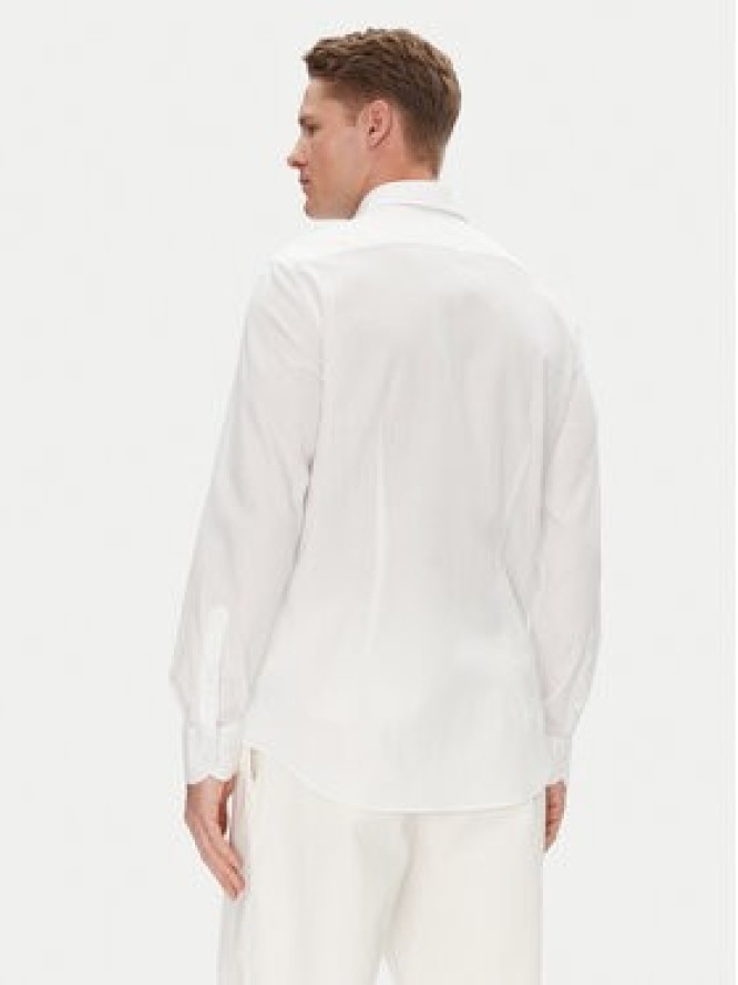 Tommy Hilfiger Koszula MW0MW39282 Biały Slim Fit