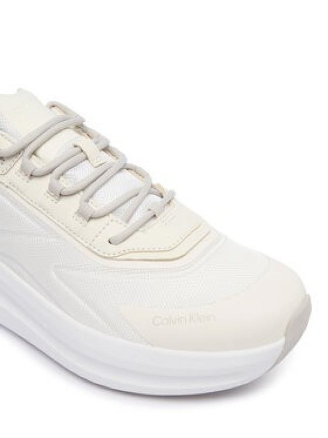 Calvin Klein Sneakersy Chunky Runner Laceup HM0HM02224 Biały