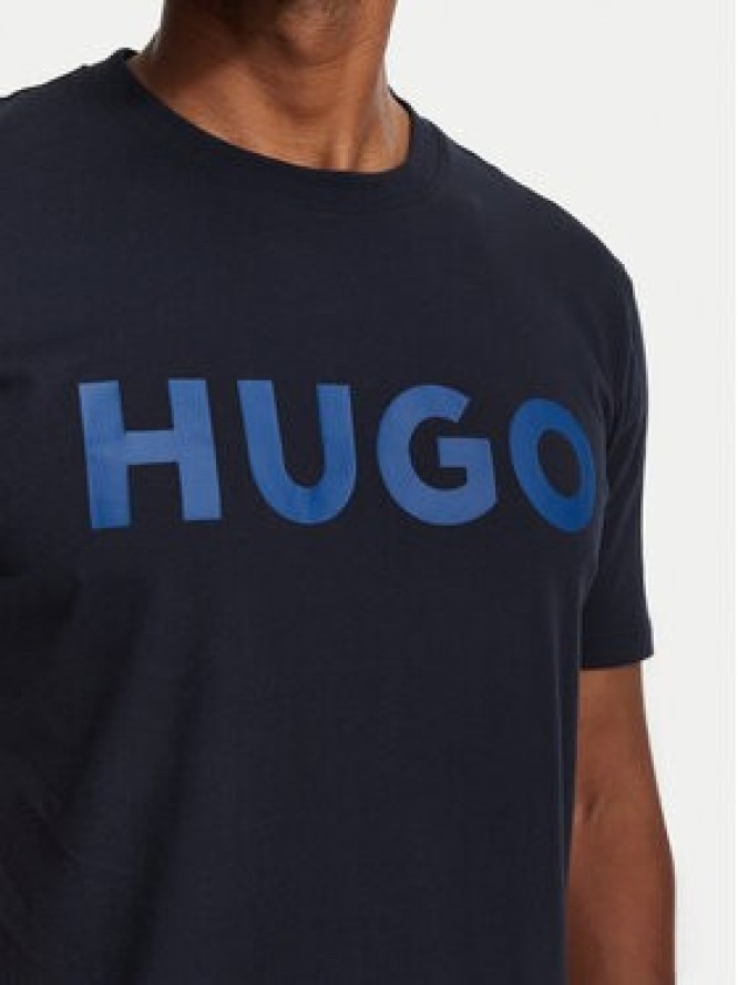 HUGO T-Shirt Dulivio 50467556 Granatowy Regular Fit