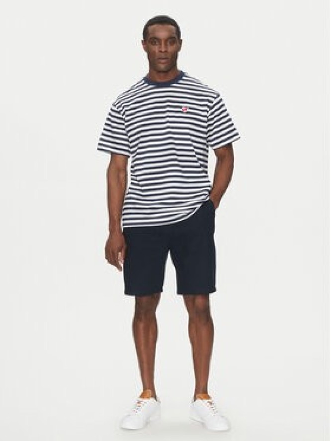 Scotch & Soda Szorty materiałowe 180322 Granatowy Regular Fit