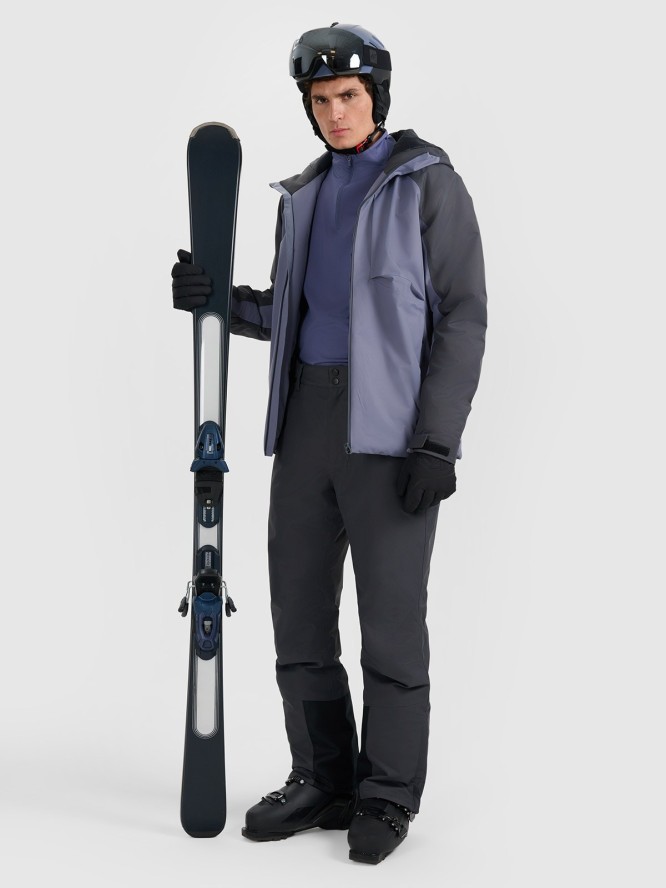 4F Kurtka narciarska membrana 5000 męska - granatowa XXL