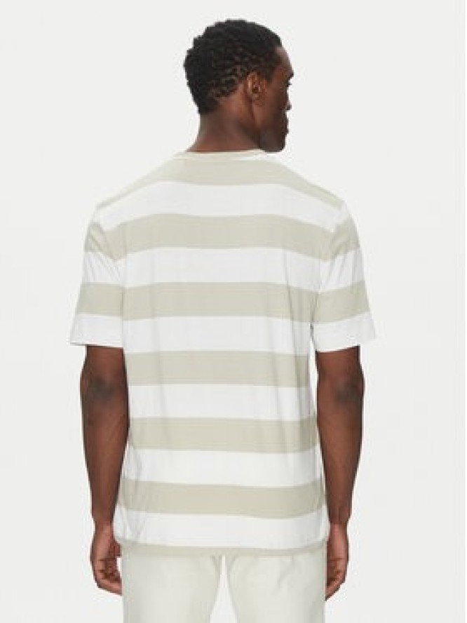 BOSS T-Shirt TalesStripe 50499334 Beżowy Relaxed Fit