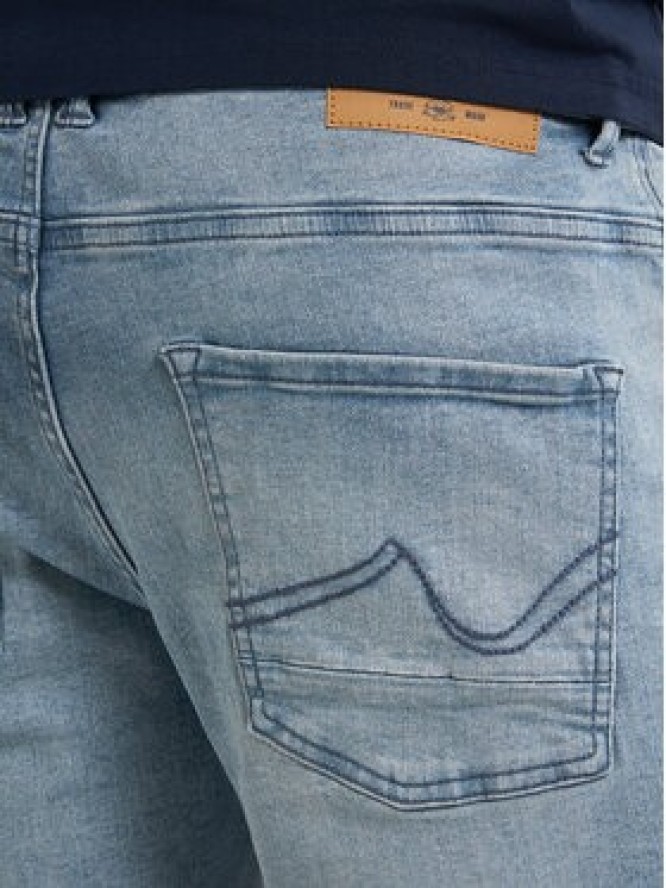 Petrol Industries Szorty jeansowe M-1050-SHO002 Niebieski Regular Fit