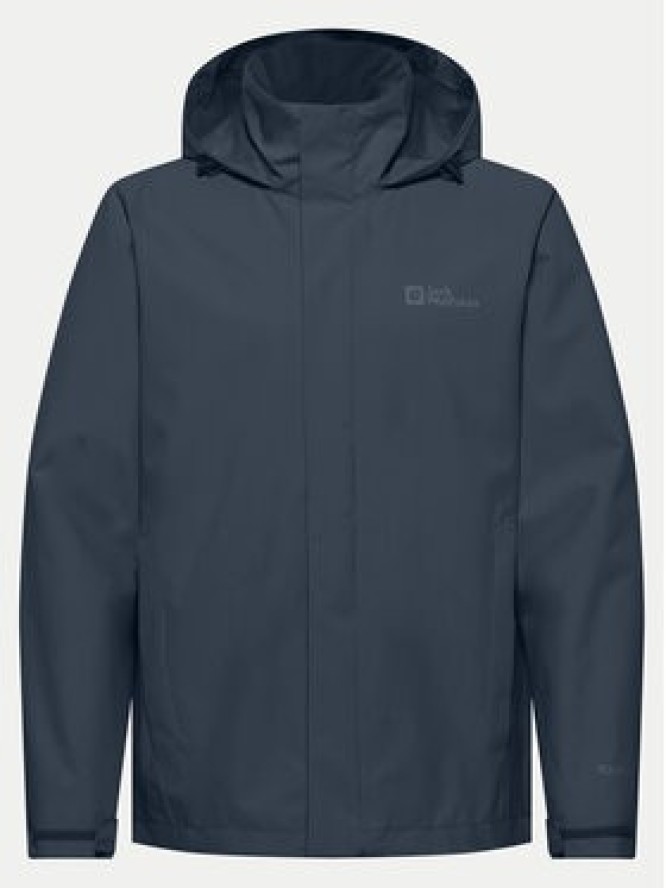 Jack Wolfskin Kurtka outdoor Trailtime 2l A63903 Granatowy Regular Fit
