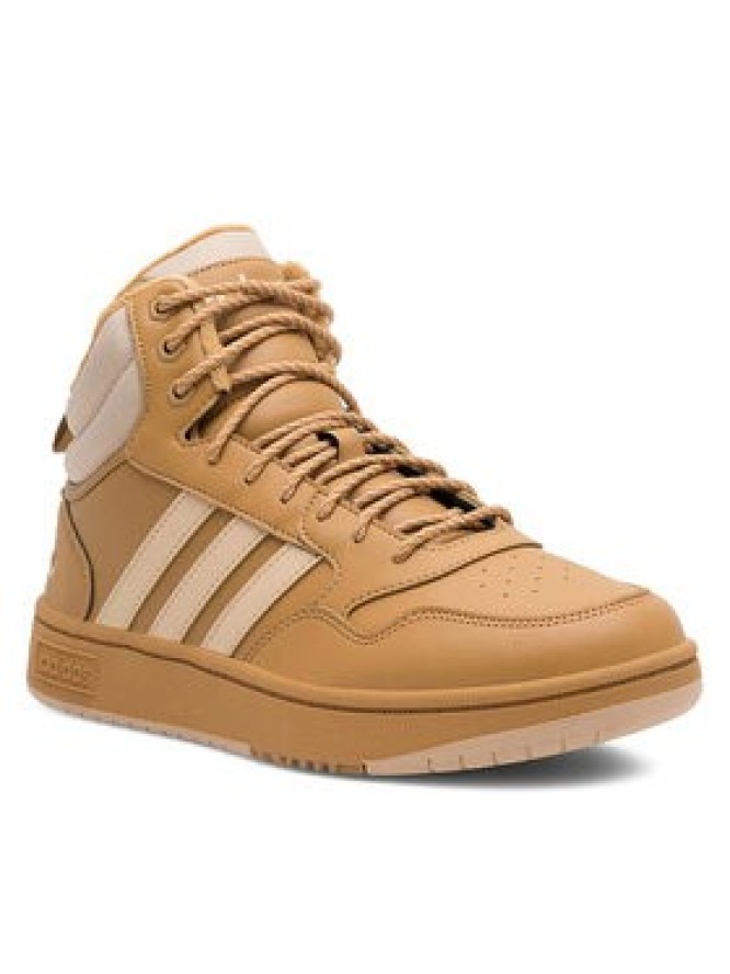 adidas Sneakersy HOOPS 3.0 MID WINTER IF2636 Beżowy