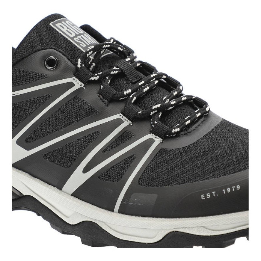 Czarne Trekkingi Big Star Wygodne Buty Męskie