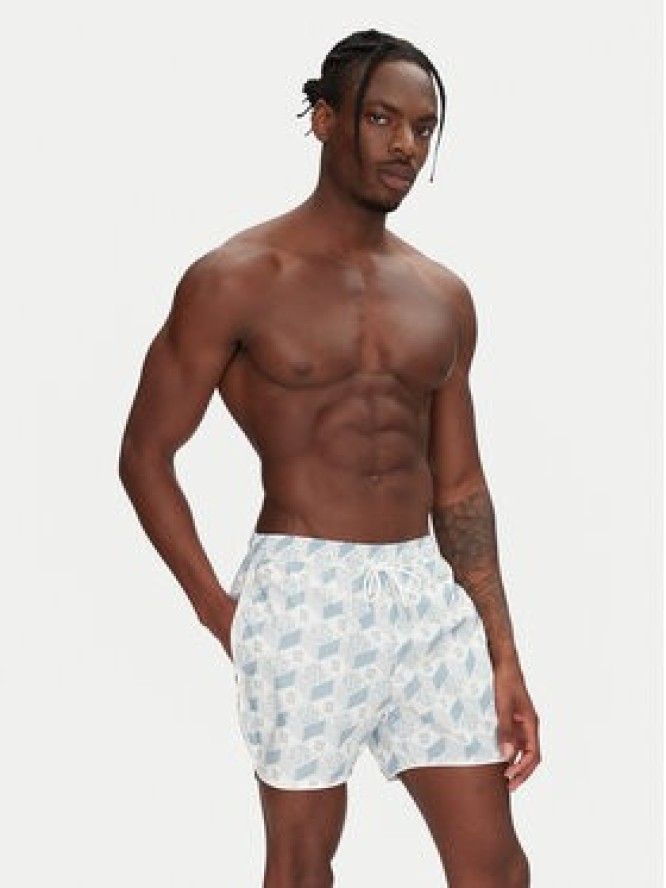 HUGO Szorty kąpielowe Rik 50533795 Błękitny Regular Fit