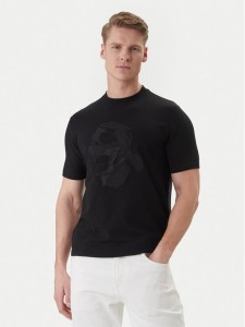 KARL LAGERFELD T-Shirt 755036 562221 Czarny Loose Fit