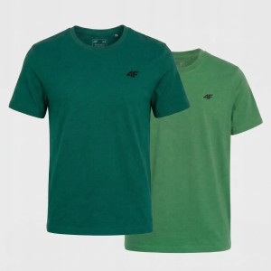 KOSZULKA MĘSKA LIMITOWANA 4F T-SHIRT KOMPLET ZESTAW 2 SZTUKI 5XL M3948 SS26