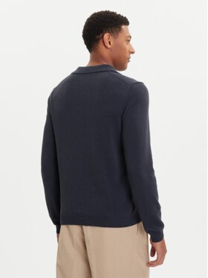 Marc O'Polo Sweter 529 5144 60150 Granatowy Regular Fit