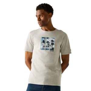 T-shirt Męski Z Palmą Cline IX