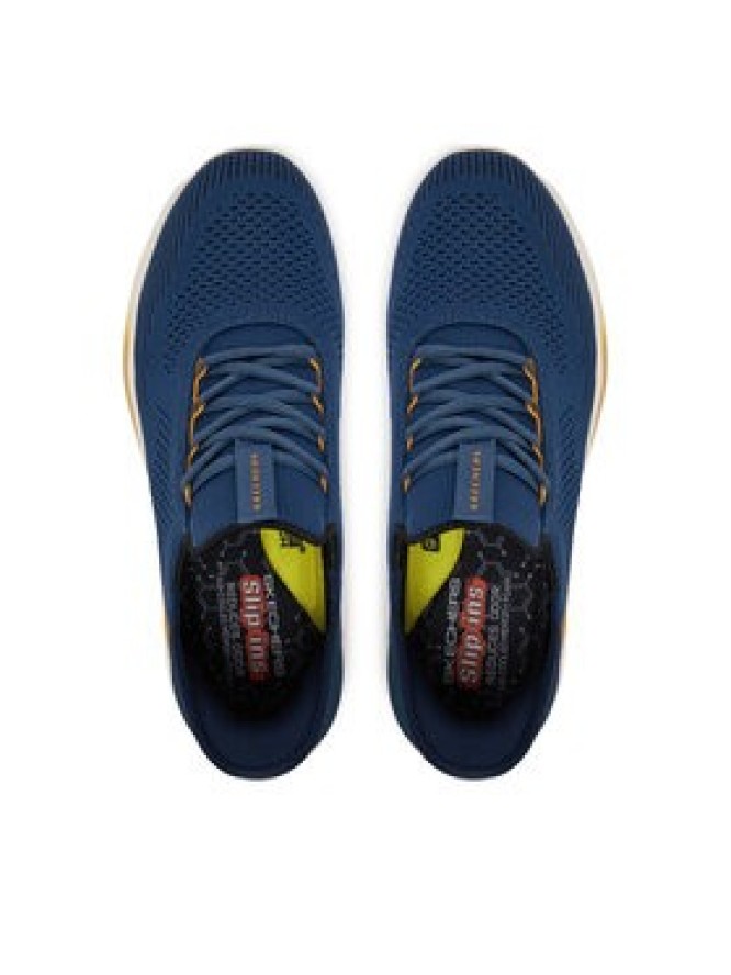 Skechers Sneakersy Slade 210810/BLU Niebieski