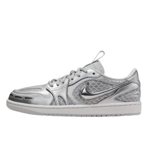 Air Jordan 1 Low Method of Make V3 Metallic Silver