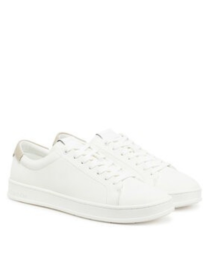 Calvin Klein Sneakersy Low Top Lace Up Nu HM0HM01758 Biały