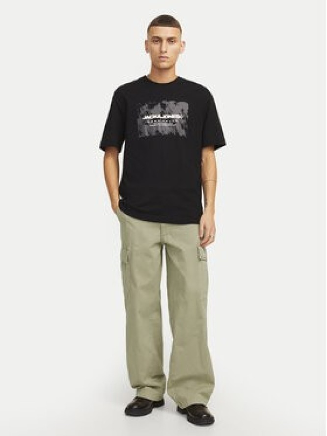 Jack & Jones Spodnie materiałowe Bill 12269379 Beżowy Wide Leg