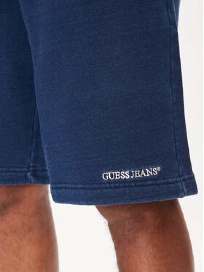 Guess Jeans Szorty sportowe M5YD49 KCXQ1 Niebieski Regular Fit