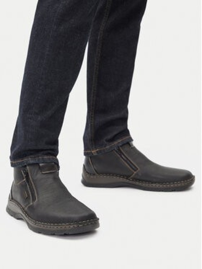 Rieker Botki 05398-00 Czarny