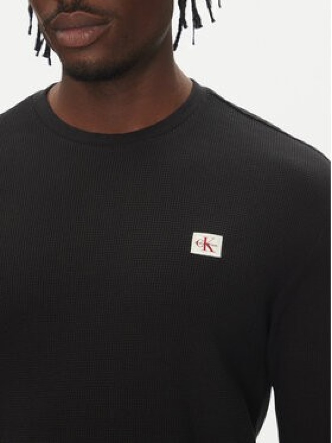 Calvin Klein Jeans Sweter LV040EM217 Czarny Regular Fit