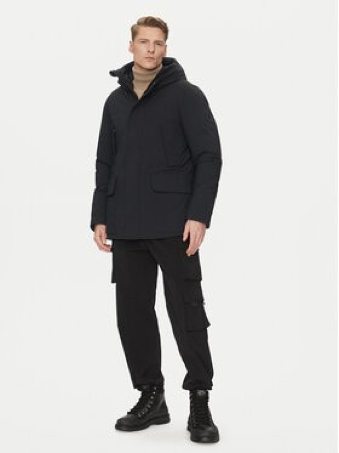 Save The Duck Kurtka zimowa P40809M SMEG19 Czarny Regular Fit