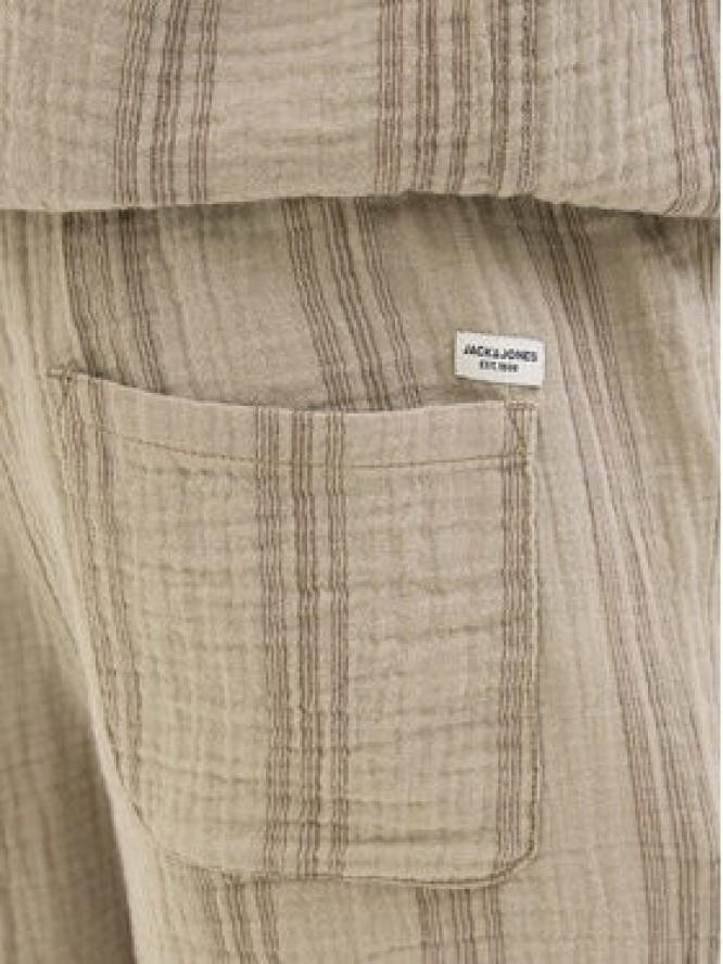 Jack & Jones Szorty materiałowe Jaiden 12274758 Beżowy Relaxed Fit