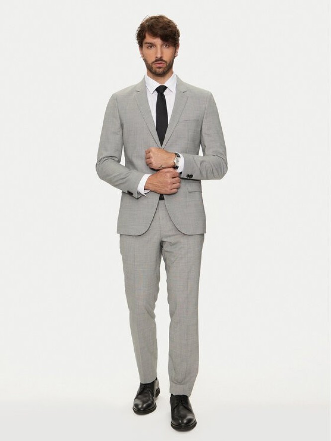 Hugo Garnitur Arti/Hesten232X 50519444 Szary Extra Slim Fit