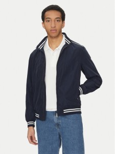 Guess Kurtka bomber M5GL28 WH762 Granatowy Regular Fit