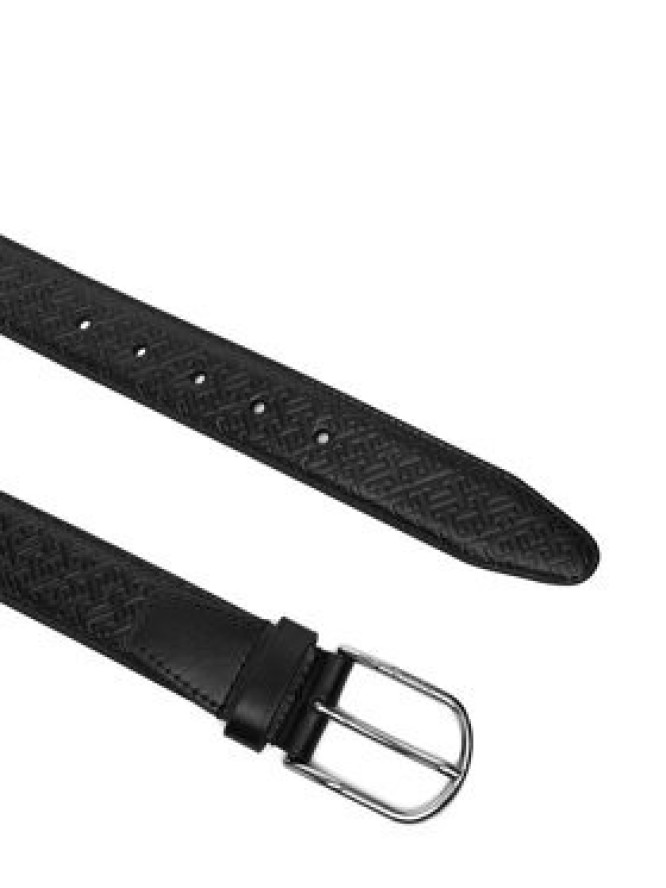 Tommy Hilfiger Pasek Męski Business Lux 3.5 AM0AM13761 Czarny