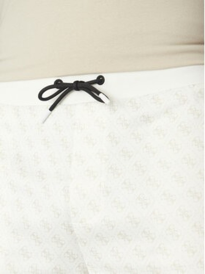 Guess Szorty sportowe Z4YD03 FL04Q Biały Regular Fit