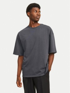Jack & Jones T-Shirt Charge 12268270 Szary Oversize