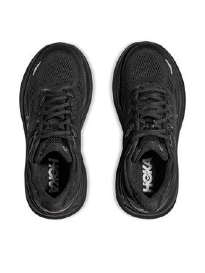 Hoka Buty do biegania Bondi 9 X-Wide 1162015 Czarny