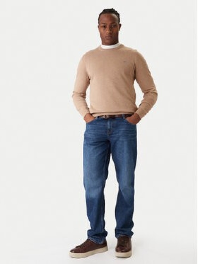 Gant Sweter 8030561 Beżowy Regular Fit