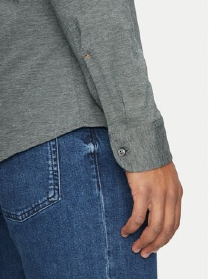 BOSS Koszula Mysoft 50519748 Szary Slim Fit