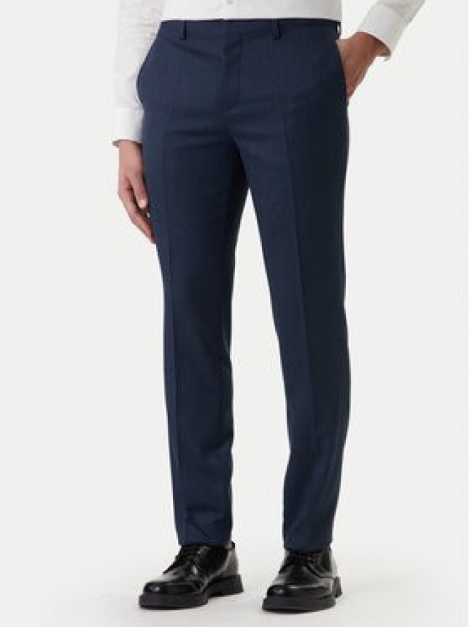 HUGO Garnitur Henry/Getlin232X 50558069 Granatowy Slim Fit