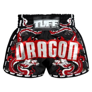 Spodenki treningowe TUFF Black Chinese Dragon with Text