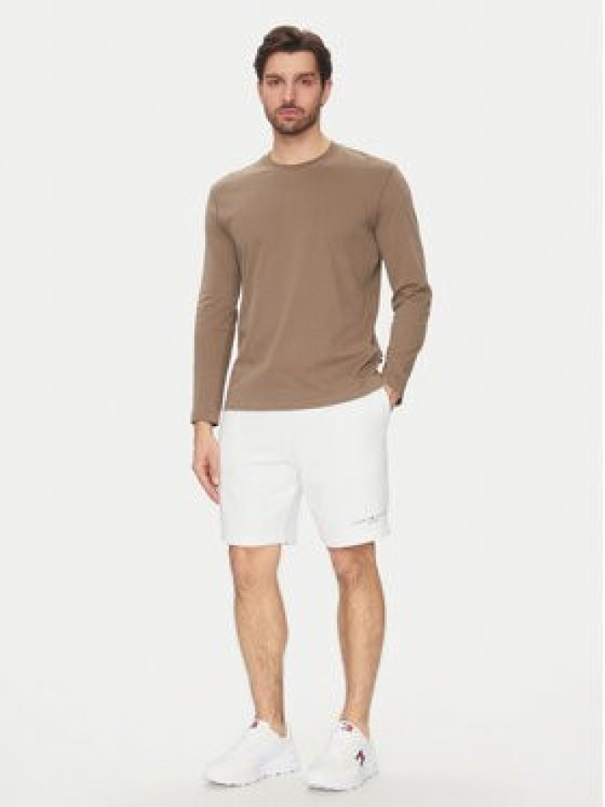 Tommy Hilfiger Szorty sportowe Small Logo MW0MW38698 Biały Regular Fit