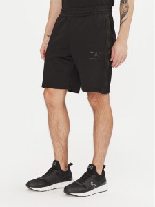 EA7 Emporio Armani Szorty sportowe 7M000309 AF13526 UC001 Czarny