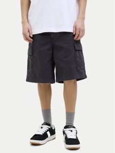 Jack & Jones Szorty materiałowe Karl 12269374 Czarny Loose Fit