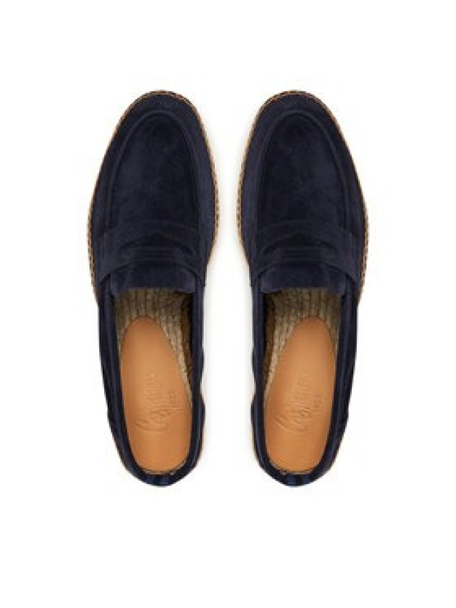 Castañer Espadryle Nacho T/186 23417 Granatowy