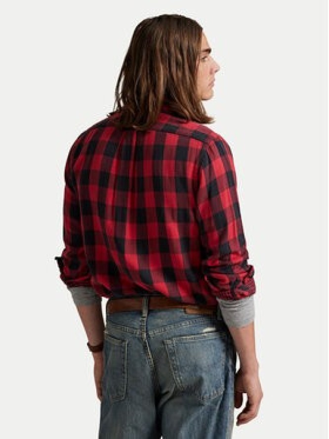 Polo Ralph Lauren Koszula 710P00517001 Czerwony Regular Fit