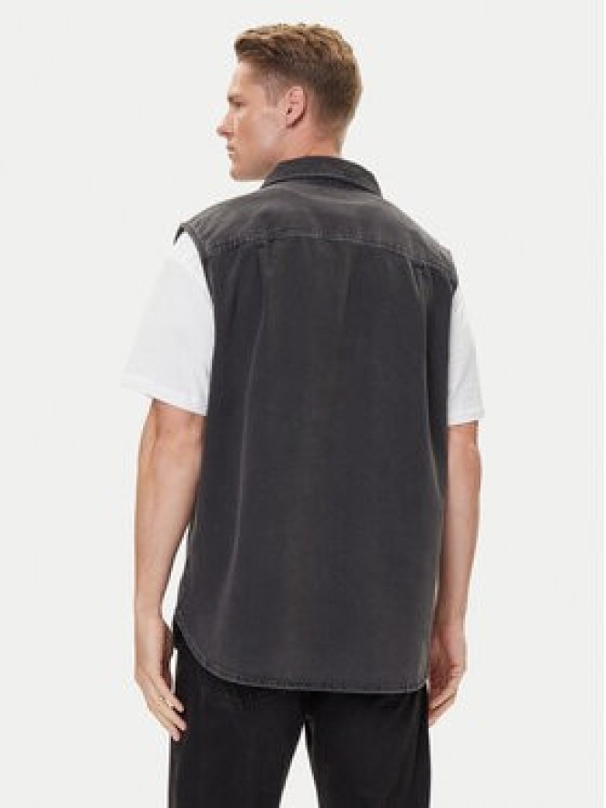 Calvin Klein Jeans Kamizelka LV04RC733G Czarny Regular Fit