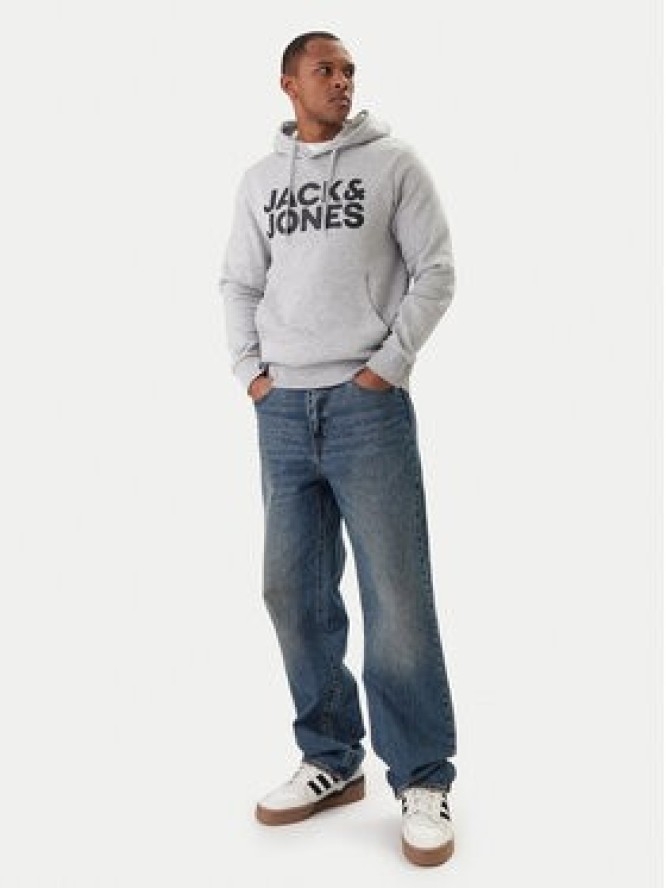 Jack & Jones Bluza Corp Logo 12152840 Szary Regular Fit
